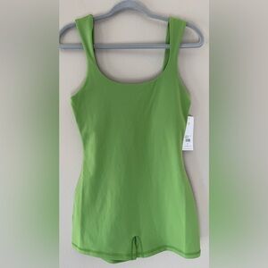 NEW - Spiritual Gangster - Salem Short Bodysuit- GREEN